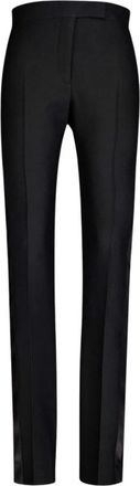 Tom Ford Dames, Broeken, Zwart, Maat: 2XS Zijde