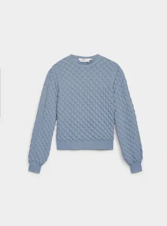 Contemporaine Womens Mermaid-scale sweater