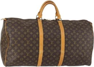 Louis Vuitton Pre-owned Weekendtas - Dames - Vintage Weekendtas - Bruin - ONE Size - Vintage