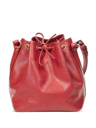 Louis Vuitton 1990 No&eacute; bucket bag - Red