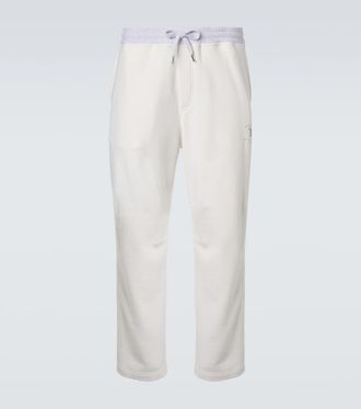 Brunello Cucinelli Pantaloni sportivi in jersey di cotone