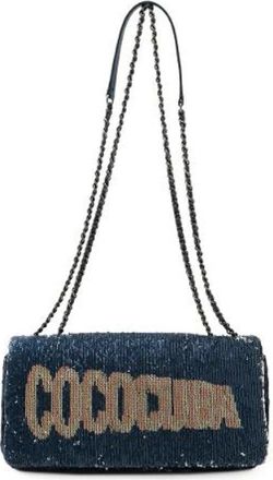 Chanel Pre-owned Leather chanel-bags - Dames - Vintage Schoudertas - Blauw - ONE Size - Leer - Vintage