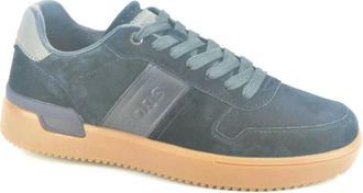 Bj&ouml;rn Borg Blauw Su&egrave;de Sneaker - Heren - Sneakers - Blauw - 42 EU - Su&egrave;de - Schoenen