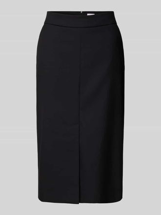 Jake*s Regular Fit Bleistiftrock mit Viskose-Anteil und Nahtrei&szlig;verschluss in Black, Gr&ouml;&szlig;e 34