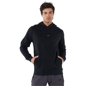 Nike Heren fleece hoodie (Zwart)