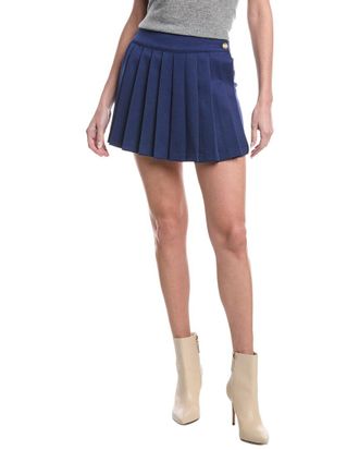 Alice & Olivia Alice + Olivia Noah Pleated Mini Skirt