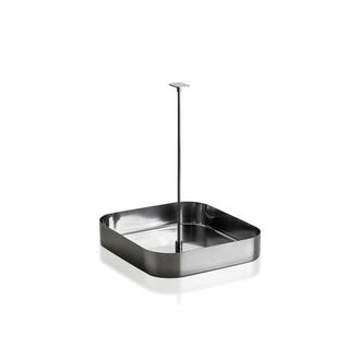 Mepra Stile By Pininfarina Condiment Caddy in Silver Square at Nordstrom, Size Medium