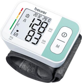 Beurer Tensi&oacute;metro De Mu&ntilde;eca 2x60 Memoria Lcd Blanco Sr Bc1