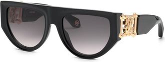 Roberto Cavalli SRC063 0700 Mens Sunglasses Black Size 56