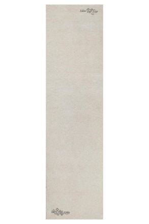 Wecon Home Alfombra de pura lana cruda tuftada a mano con dise&ntilde;o discreto 80x230