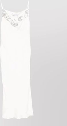 Iro embellished sleeveless spaghetti-strap midi dress