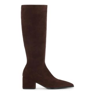 Kazar Hoge Laarzen - Dames - Schoenen - Bruin - Maat: 35 EU Leer