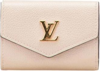 Louis Vuitton Pre-owned Wallets, female, Beige, Size: ONE SIZE Pre-owned Vintage Leather Wallet