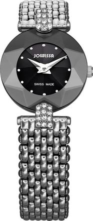 Jowissa Facet Strass - Dames - Horloges - Grijs - ONE Size - Accessoires