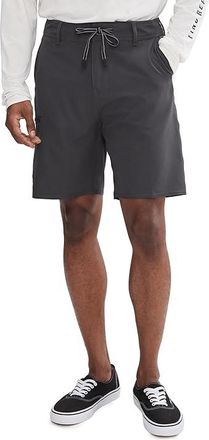 Salty Crew Transom Tech Shorts Mens Shorts Phantom : 32, Elastane/Polyester