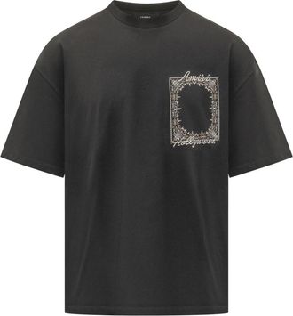 Amiri Black Crew Neck T-Shirt