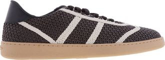 Ferragamo Ferragamo Dillon Woven Knit Low-Top Sneakers, Size 9