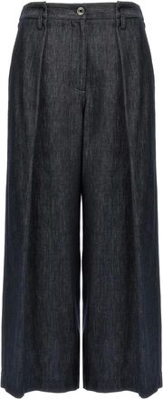 Brunello Cucinelli Pantaloni pliss&eacute; - Blu