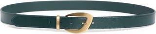 Ted Baker Leather Belt in Olive at Nordstrom Rack, Size X-Large
