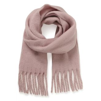 Soaked In Luxury SLHinya Scarf - Dames - Wintersjaals - Roze - ONE Size - Accessoires