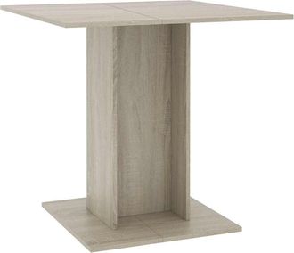 vidaXL Tavolo Da Pranzo Rovere Sonoma 80x80x75cm In Legno Multistrato - Vidaxl