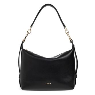 Furla Tonie Mini Hobo - female - Furla - Shoulder Bags - Black - ONE SIZE - Bags