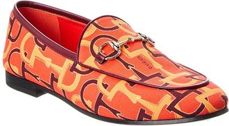 Gucci Jordaan Canvas Loafer