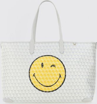 Anya Hindmarch Borsa I Am A Plastic Tote Bag Anya Hindmarch in cotone spalmato
