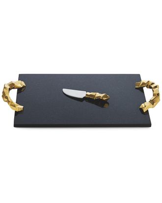 Michael Aram Rock Cheeseboard With Knife