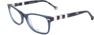 Carolina Herrera Womens 54 mm Blue Opticals