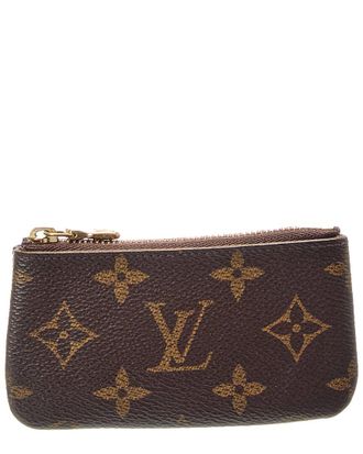 Louis Vuitton Brown Monogram Canvas Pochette Cles (Authentic Pre-Loved)