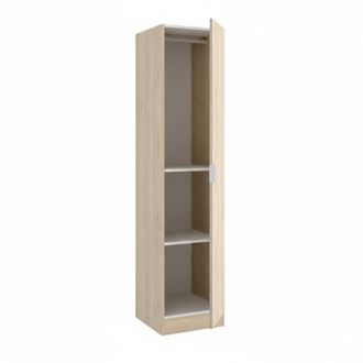 Dmora Armario 1 puerta 1 puerta 1 puerta madera color roble