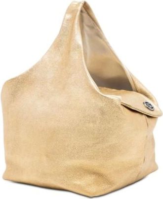 Chanel Pre-owned Bucket Bags, female, Yellow, Size: ONE SIZE Pre-owned Vintage Bucket Bag