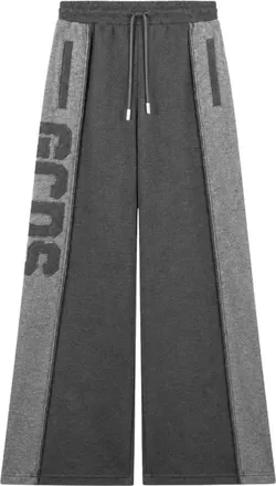 GCDS Joggers con patch logo Band - - Trousers - Uomo - Grigio - S