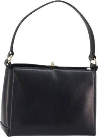 Gucci Pre-owned Handbags, female, Black, Size: ONE SIZE Pre-owned Vintage Handbag