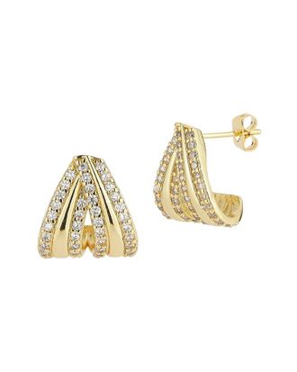 Sphera Milano Plated Cz Earrings