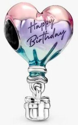 Pandora Happy Birthday Balloon Sterling Silver Charm