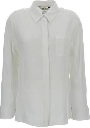 Max Mara Mujer, Blusas y Camisas, Blanco, Talla: M