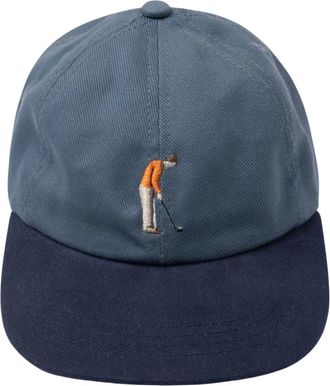 Kestin Accessoires, Heren, Blauw, ONE Size, Katoen, Leuchars Cap