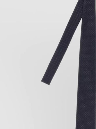 Brioni silk micro polka dot tie