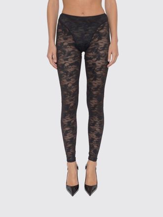Diesel Leggings Hayley-UTLT in pizzo a vita alta con vestibilit&agrave; skinny