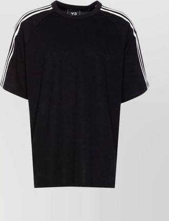 Yohji Yamamoto t-shirt logo stripe detail