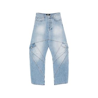 Amiri Blue Cargo Jeans