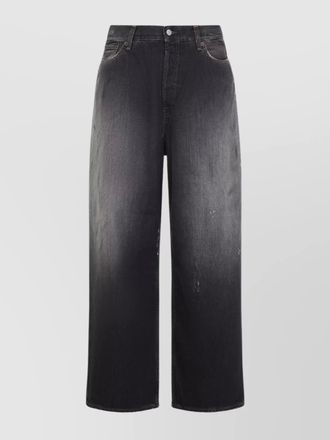 Acne Studios trafalgar wide leg jeans with faded effect