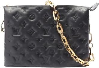 Louis Vuitton Pre-owned Vintage Cross Body Bag - Dames - Vintage Schoudertas - Zwart - ONE Size - Leer - Vintage
