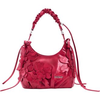 Desigual Faux Leather Shoulder Bag in Red at Nordstrom