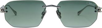 Cazal 7121/3 003 Mens Sunglasses Silver Size 57