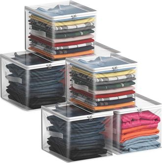 Sorbus Set Of 6 Storage Bags