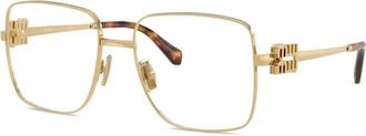 Miu Miu MU 51Xv 5Ak 1O1 Eyeglasses - Dames - Brillen - Geel - 54 MM - Accessoires