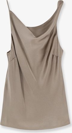 Alysi Top in satin - ALYSI - gender_Woman